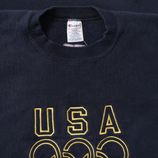 Vintage Champion Team USA Sweater Medium 