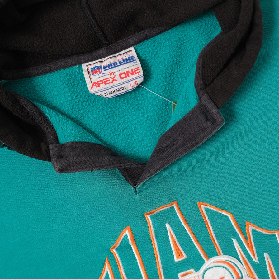 Vintage Miami Dolphins Hoody Medium 