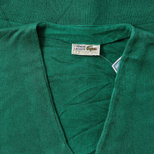 Vintage Lacoste Knit Cardigan XLarge 