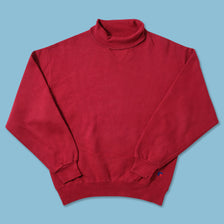 Vintage Russell Athletic Turtleneck Sweater Medium 