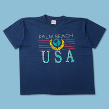 Vintage Palm Beach USA T-Shirt XLarge 