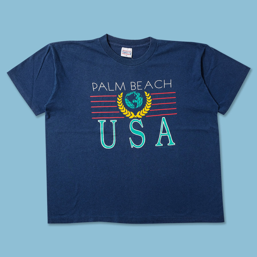 Vintage Palm Beach USA T-Shirt XLarge 