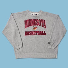Vintage Starter Minnesota Basketball Sweater XLarge 