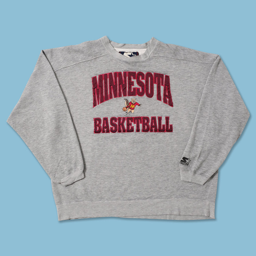 Vintage Starter Minnesota Basketball Sweater XLarge 