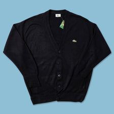 Vintage Lacoste Knit Cardigan Large 