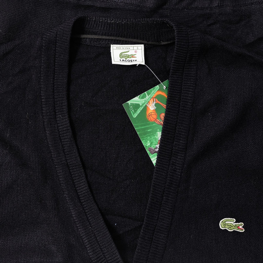 Vintage Lacoste Knit Cardigan Large 