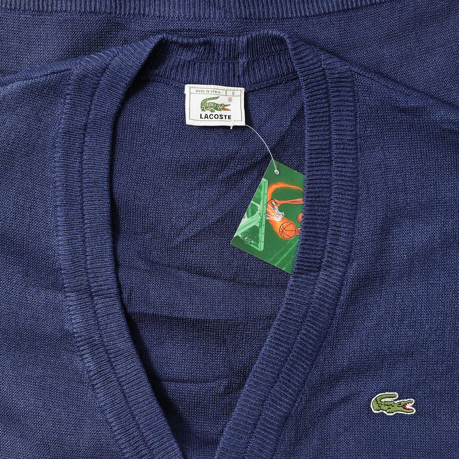 Vintage Lacoste Knit Cardigan Large 