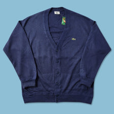 Vintage Lacoste Knit Cardigan Large 