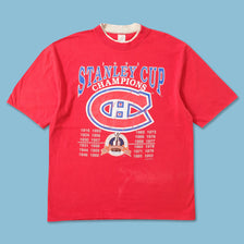 1993 Montreal Canadiens T-Shirt Large 