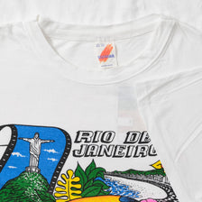 Vintage Women's Rio de Janeiro Brasil T-Shirt XLarge 