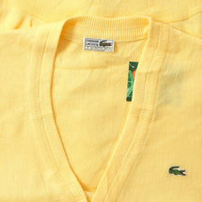 Vintage Lacoste Knit Cardigan Large
