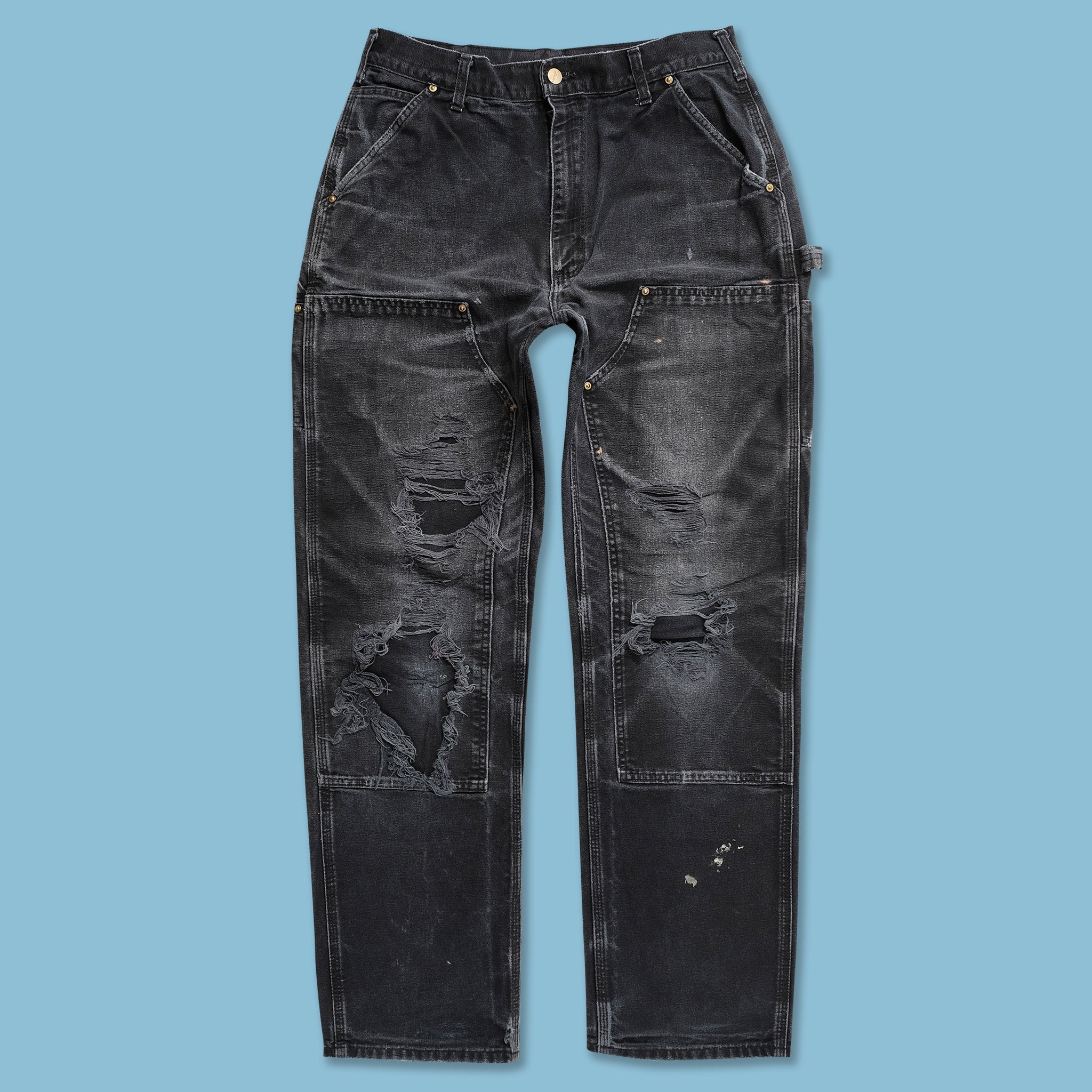 Vintage Carhartt Double Knee Work Pants 34x34 | Double