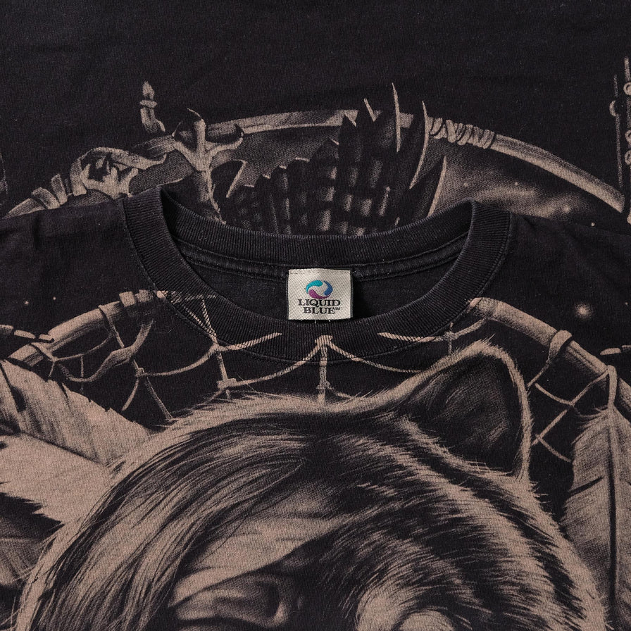Vintage Liquid Blue Native T-Shirt XLarge 