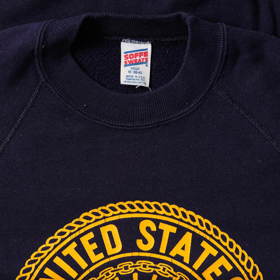 Vintage Women's United States Navy Sweater Small 