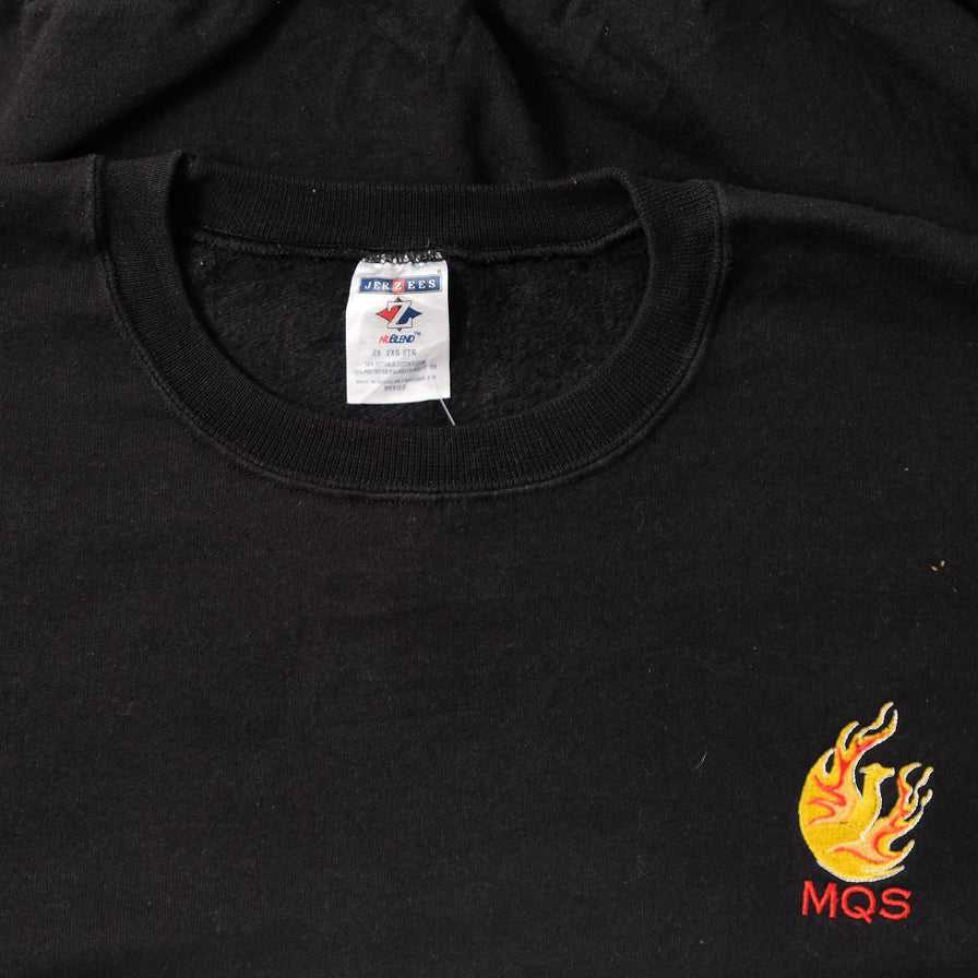 Vintage MQS Dragon Sweater XXLarge 