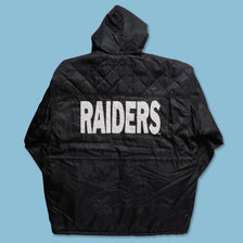 Vintage DS Oakland Raiders Padded Jacket XXLarge 