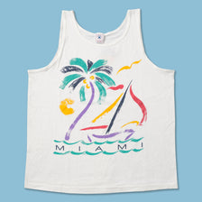 Vintage Miami Tank Top Large 