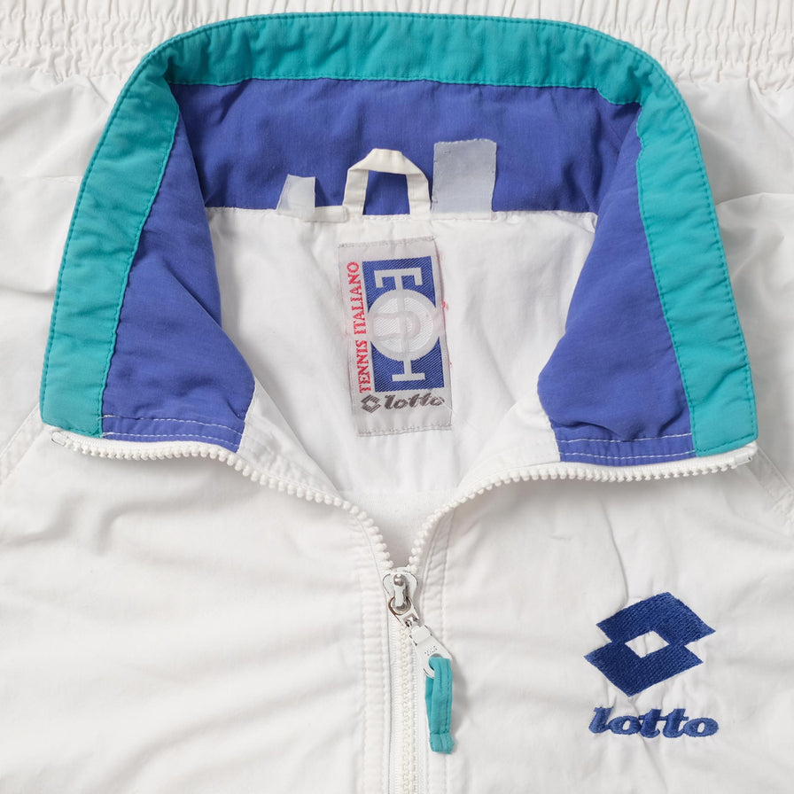 Vintage Lotto Track Jacket Small | Double Double Vintage