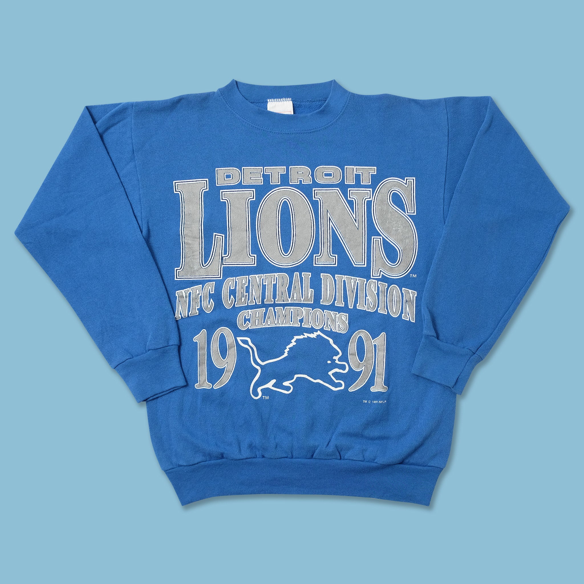 Detroit Lions 1991 NFC Central Champs Retro Tee - The Detroit