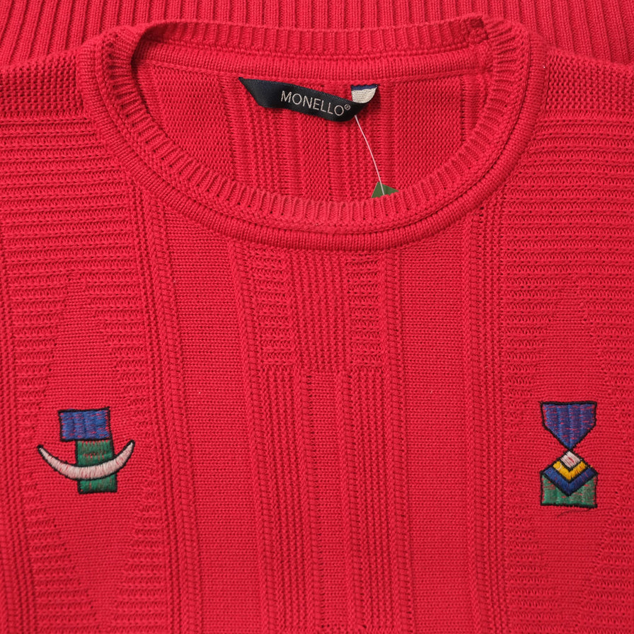 Vintage Monello Knit Sweater Large 