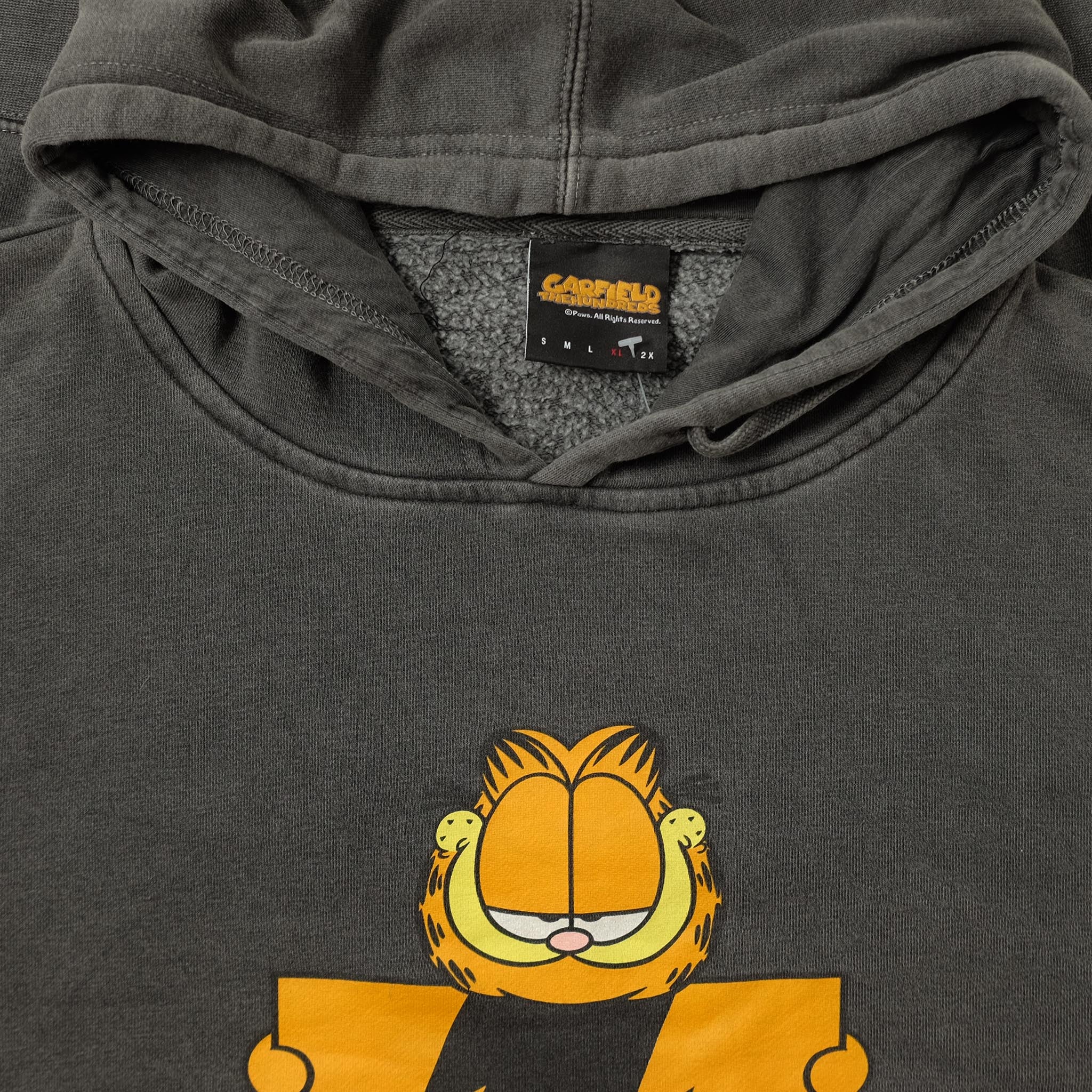 The Hundreds Garfield Hoody XLarge Double Double Vintage