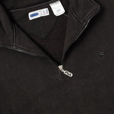 Vintage Fila Q-Zip Sweater XLarge 