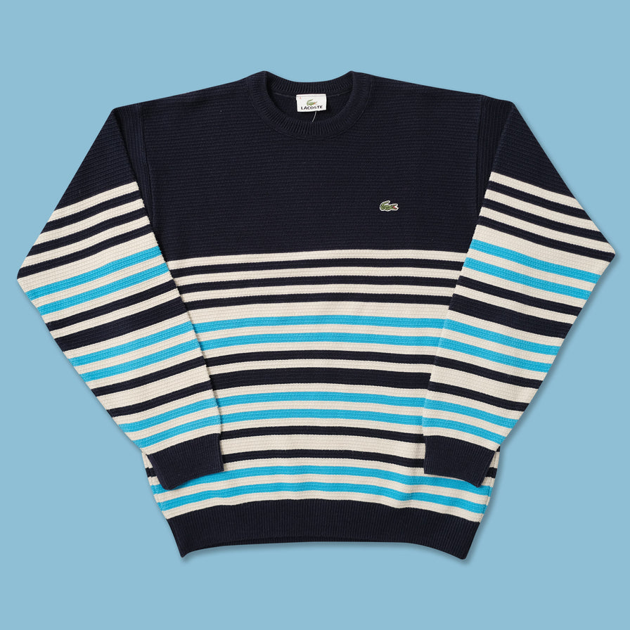 Vintage Lacoste Knit Sweater Medium 