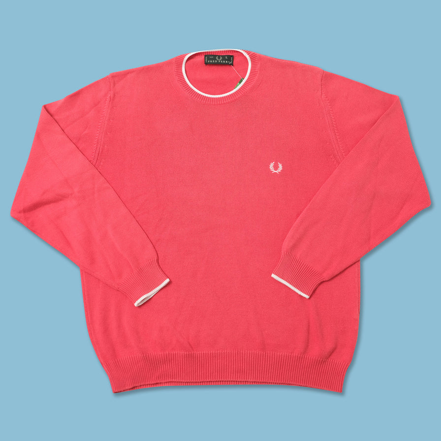Vintage Fred Perry Knit Sweater Large 