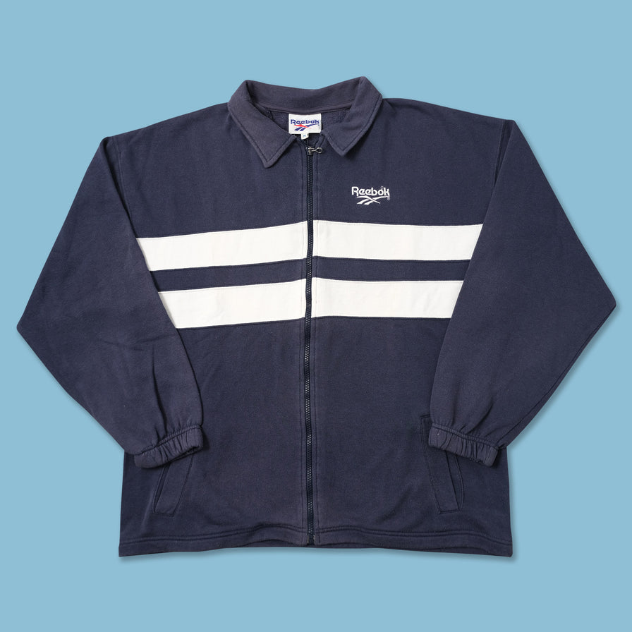 Vintage Reebok Sweat Jacket Medium 