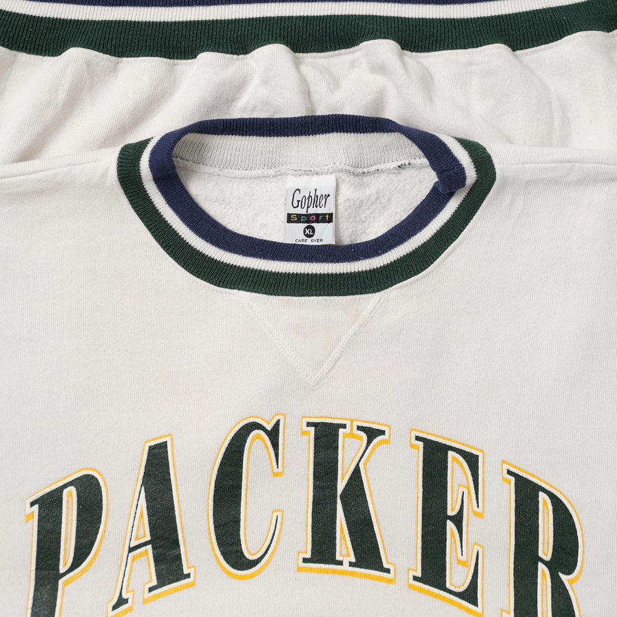 Vintage Green Bay Packers Sweater XLarge 