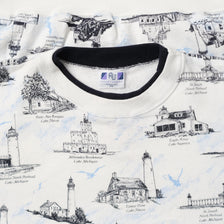 Vintage Lighthouse Sweater XLarge