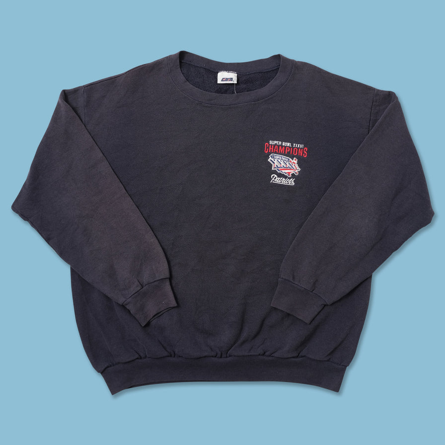 Vintage 2001 New England Patriots Sweater Medium 