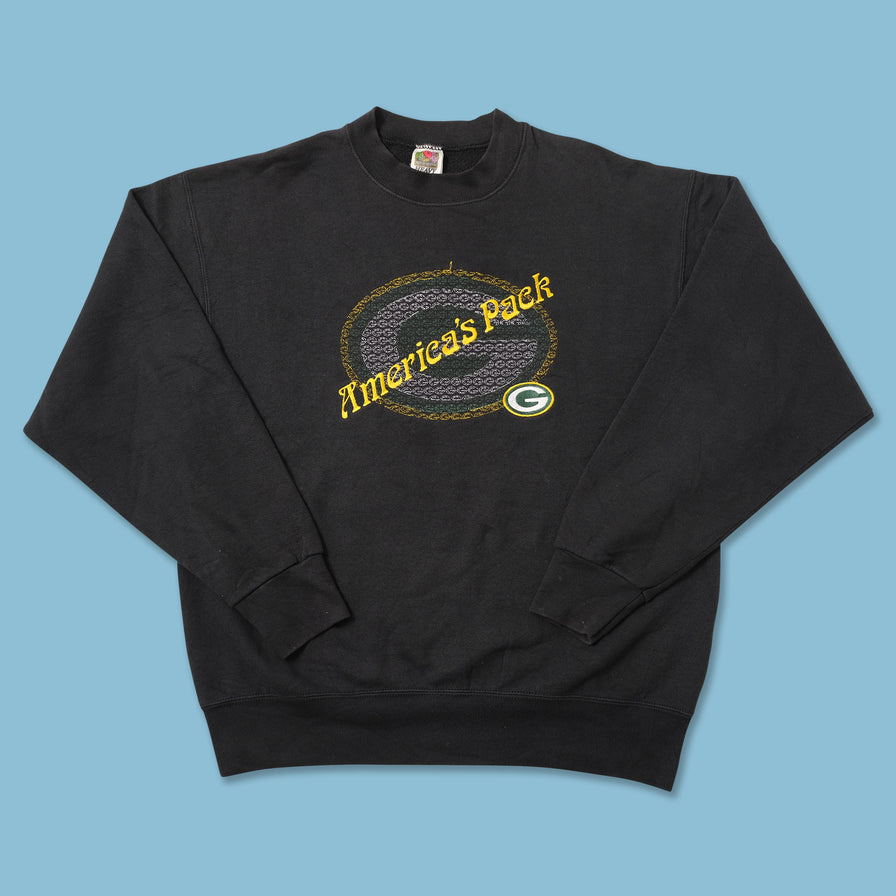 Vintage Green Bay Packers Sweater Large 