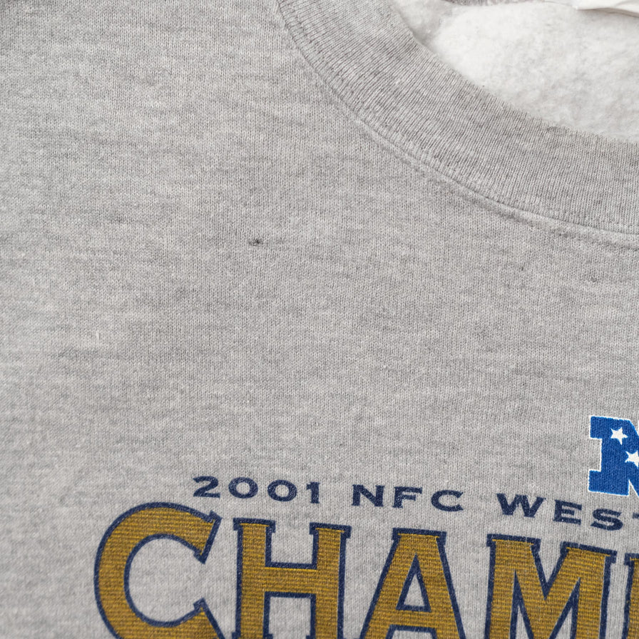 Vintage 2001 St. Louis Rams Sweater Large 