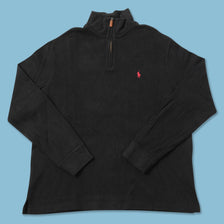 Vintage Polo Ralph Lauren Q-Zip Sweater XLarge 