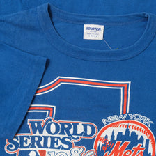 Vintage 1986 Starter New York Mets T-Shirt Medium 