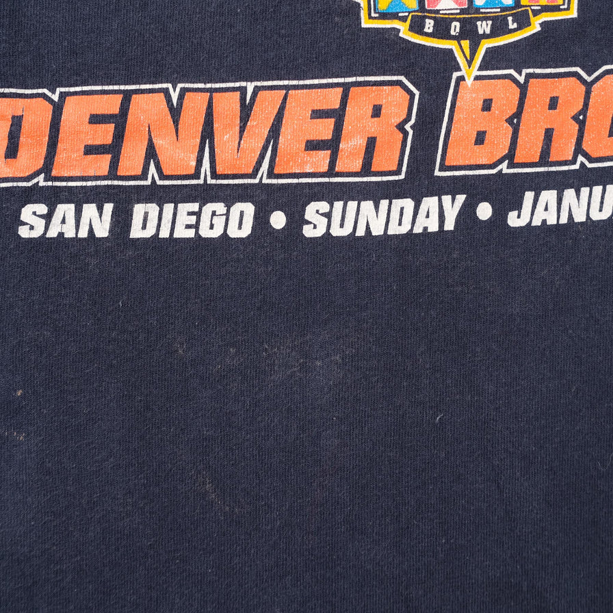 Vintage 1998 Denver Broncos T-Shirt Large 