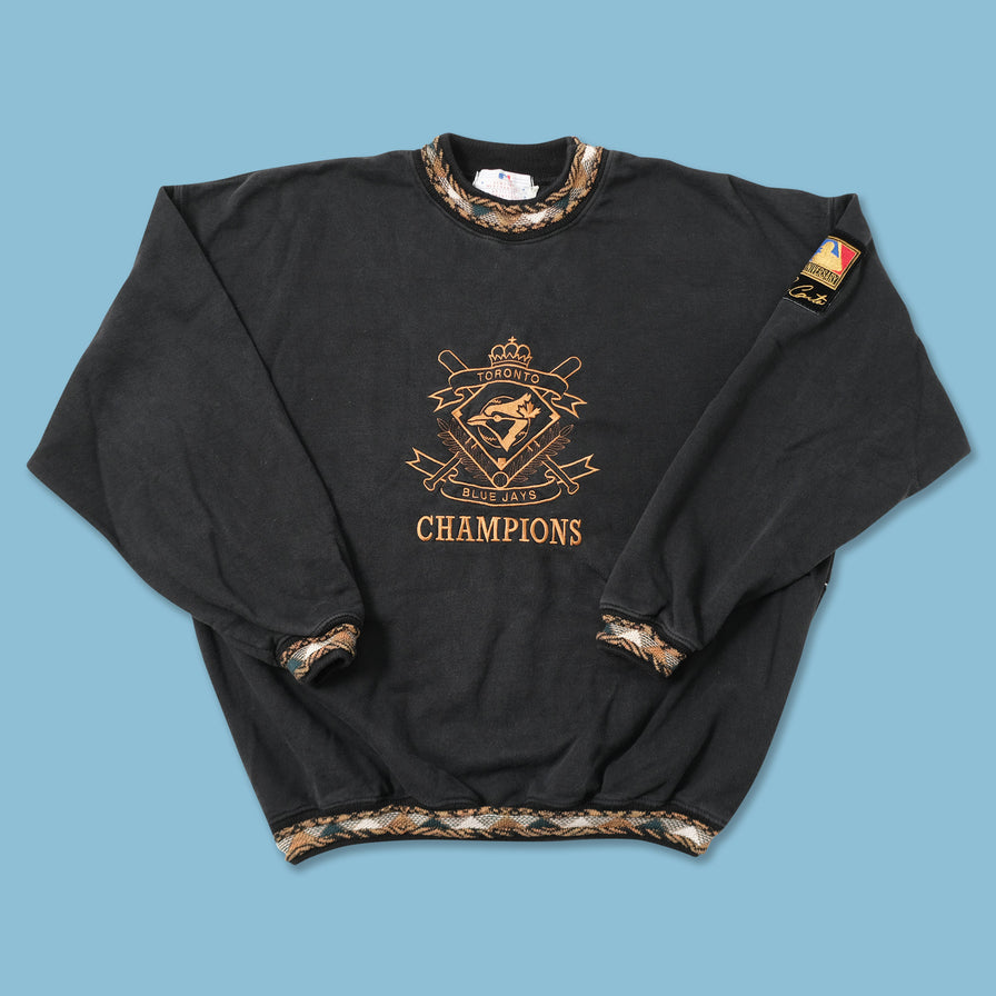 Vintage Toronto Blue Jays Tundra Sport Sweater Large