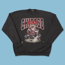 Vintage 1993 Chicago Bulls Taz Sweater Large 