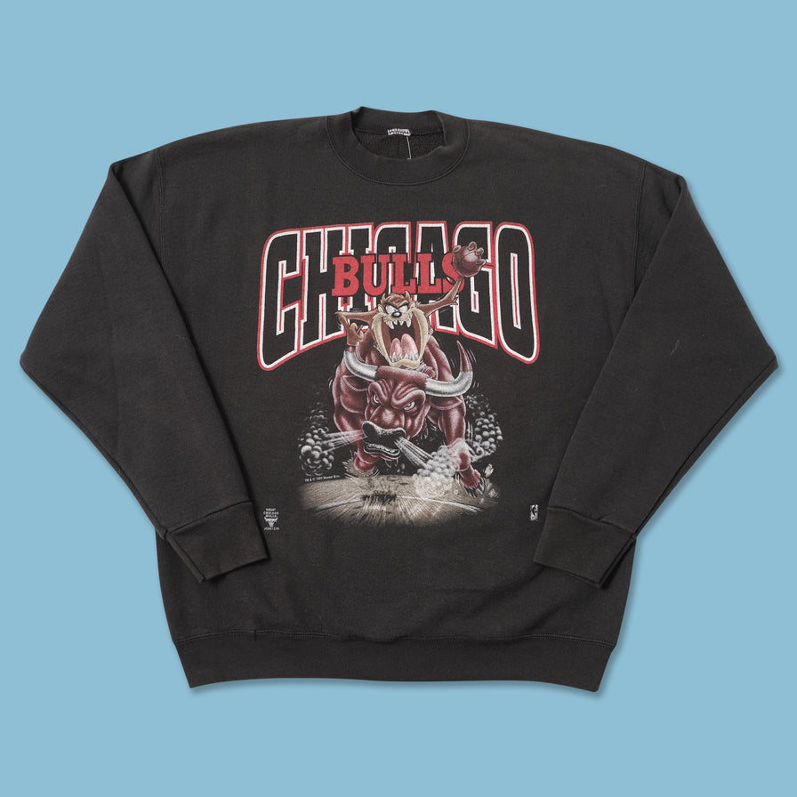 Vintage 1993 Chicago Bulls Taz Sweater Large 