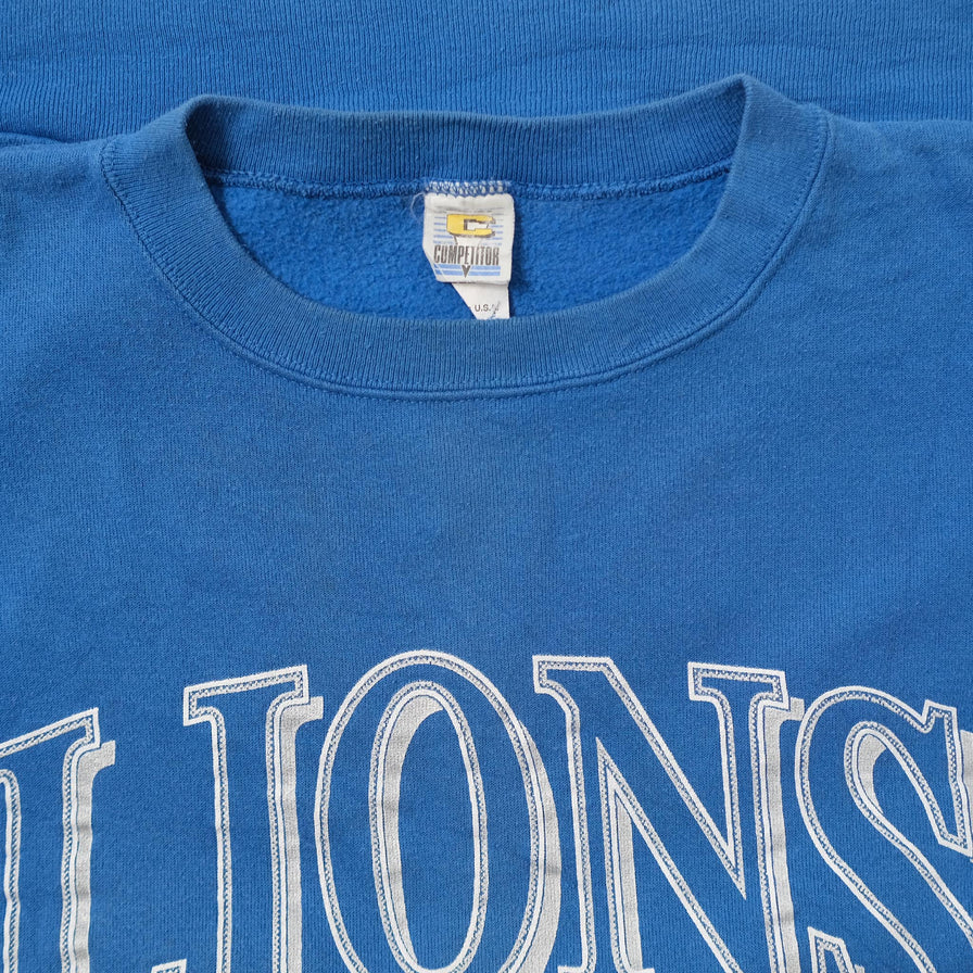 Vintage 1992 Detroit Lions Sweater Large 
