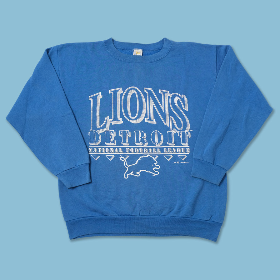 Vintage 1992 Detroit Lions Sweater Large 