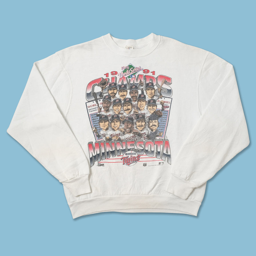 Vintage 1991 Minnesota Twins Sweater Medium 