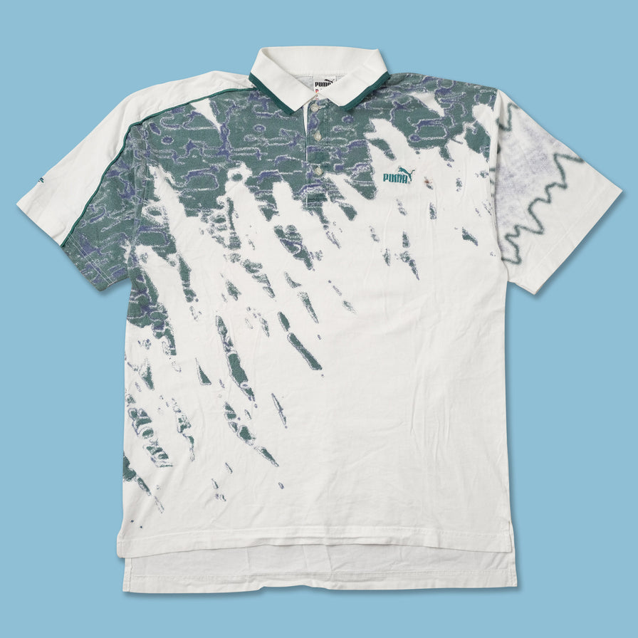 Vintage Puma Tennis Polo Medium 