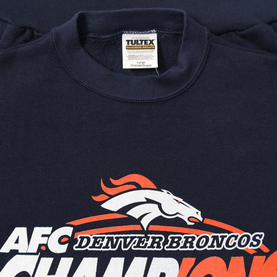 Vintage 1999 Denver Broncos Sweater Large 