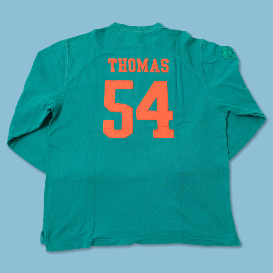 Vintage Reebok Miami Dolphins Sweater XXLarge 