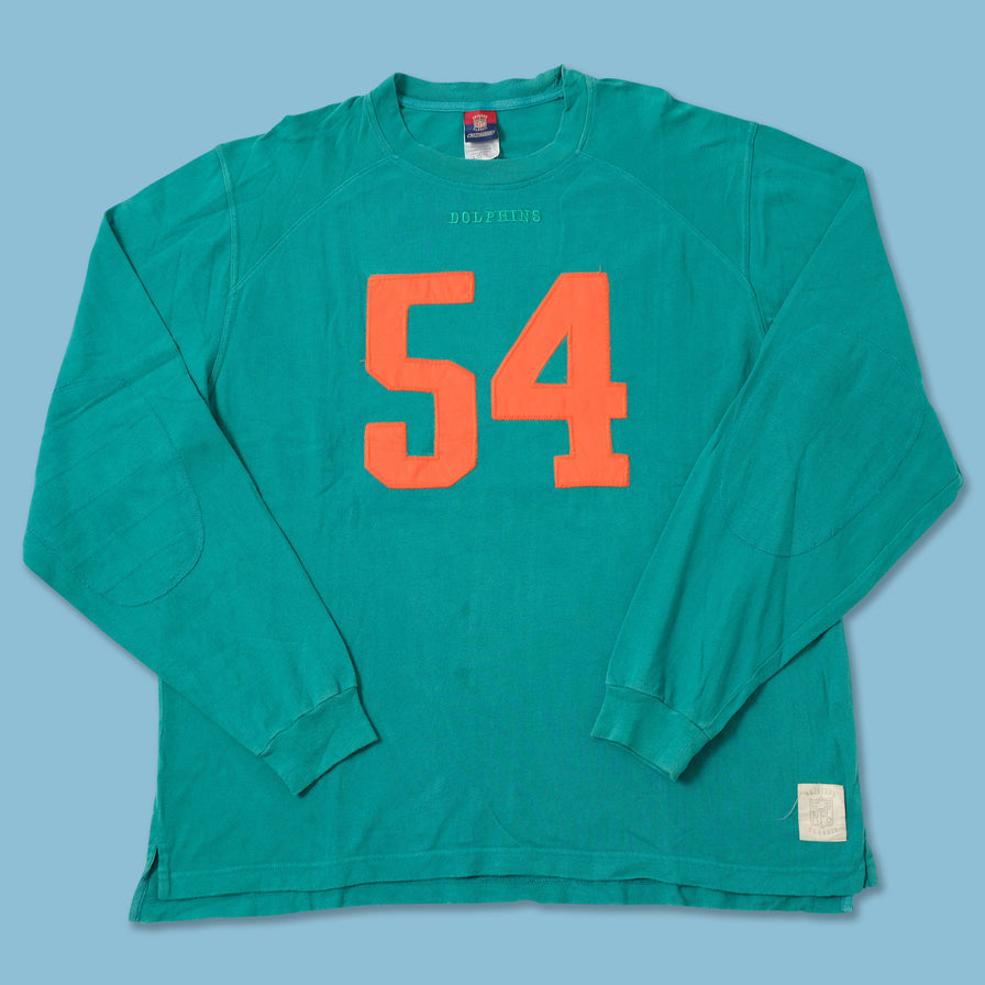Vintage Reebok Miami Dolphins Sweater XXLarge 