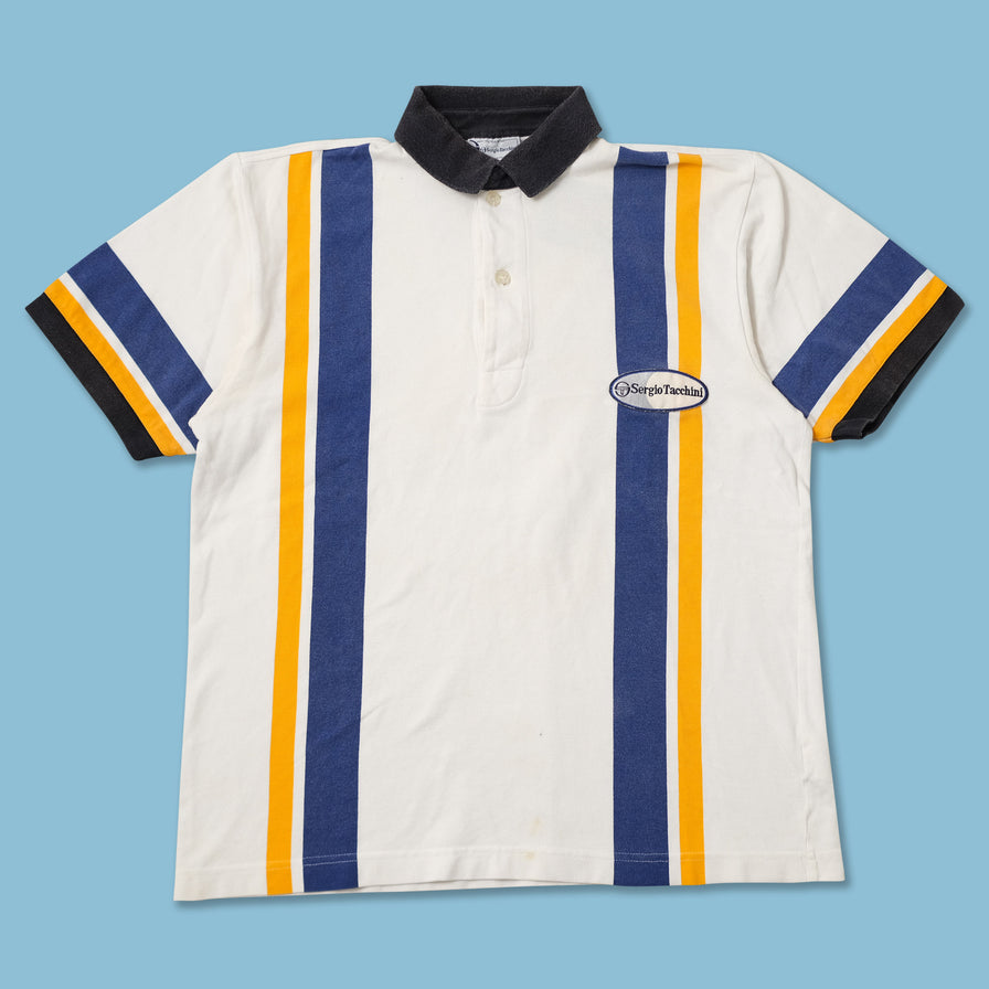 Vintage Sergio Tacchini Tennis Polo Medium 