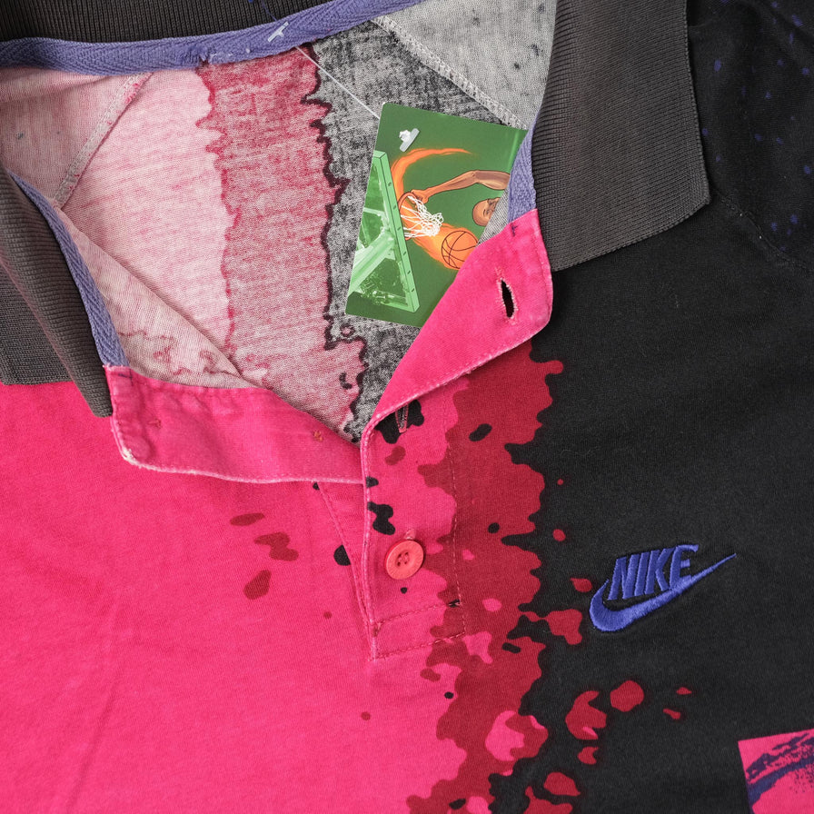 Vintage Nike Challenge Court Polo Medium 