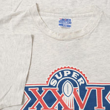 Vintage 1992 Super Bowl T-Shirt XXLarge 